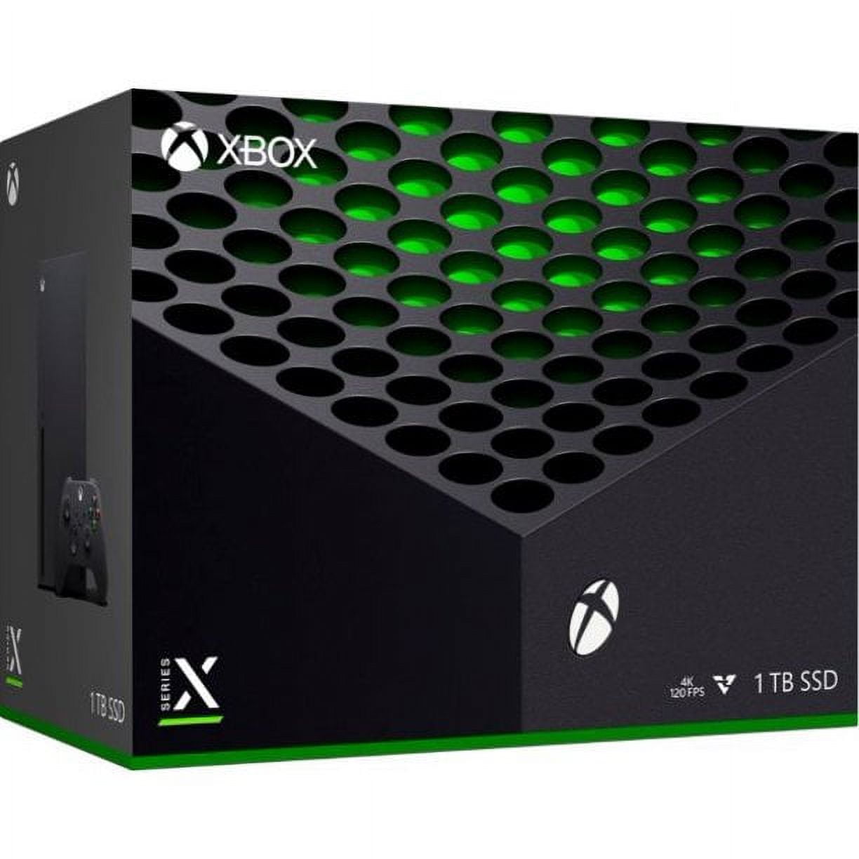 2021 Newest - Xbox -Series -X- Gaming Console System- 1TB SSD Black X Version with Disc Drive