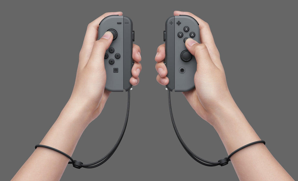 Restored Nintendo Switch Console with Gray Joy-Con (Refurbished)