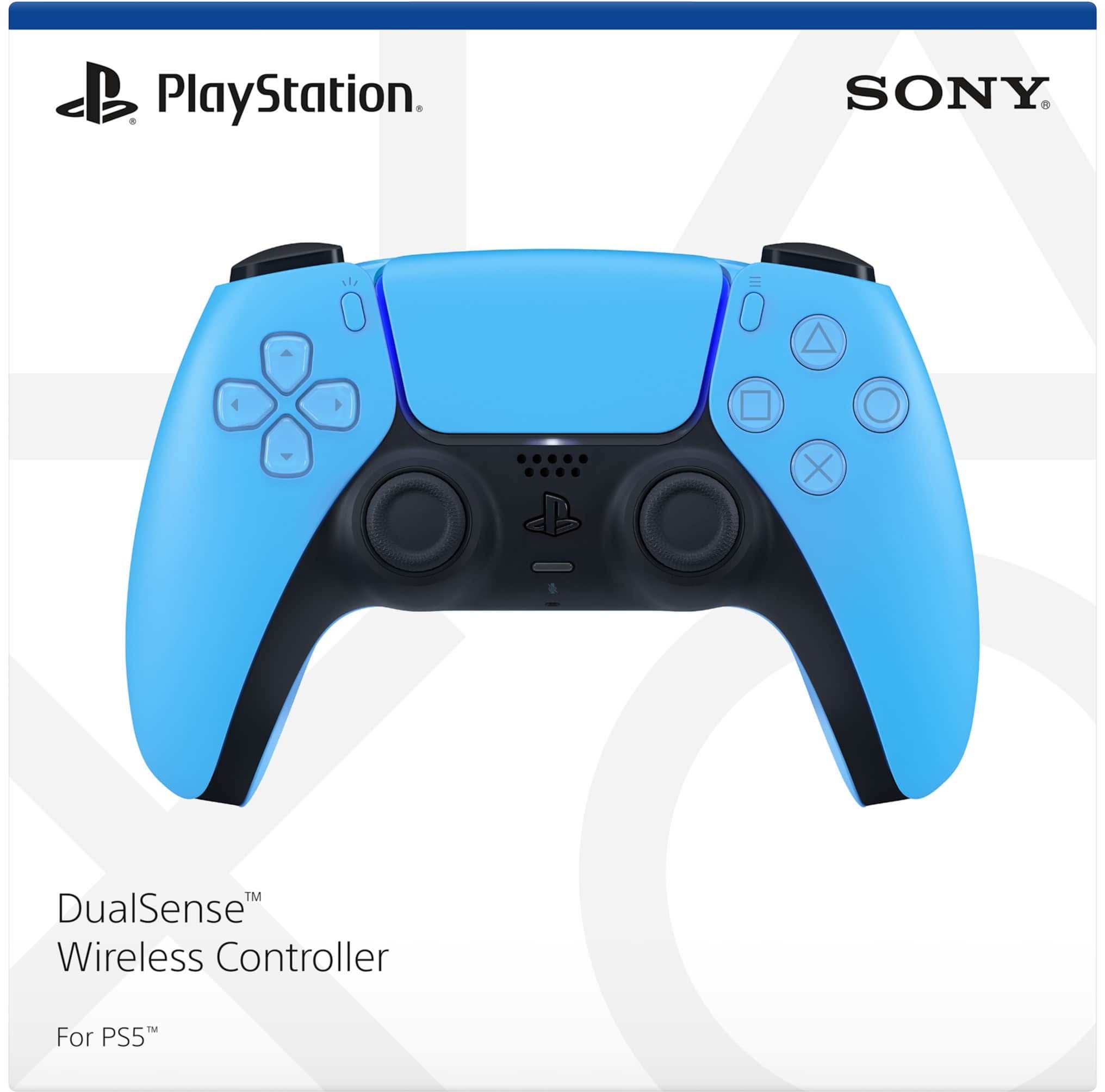 PlayStation 5 Slim Disc 2TB SSD ASTRO BOT Bundle with Two Controllers, White and Cobalt Blue DualSense and Mytrix Dual Controller Charger - PS5 Slim Disc Edition