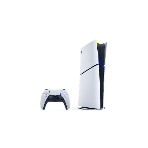 Restored Sony PlayStation 5 Slim Console Digital Edition - White (Refurbished)