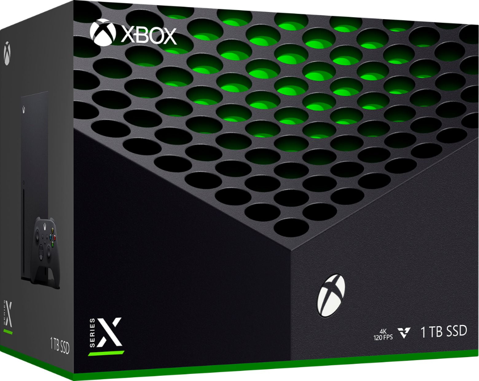 2020 New Xbox Console - 1TB SSD Black X Version with Disc Drive