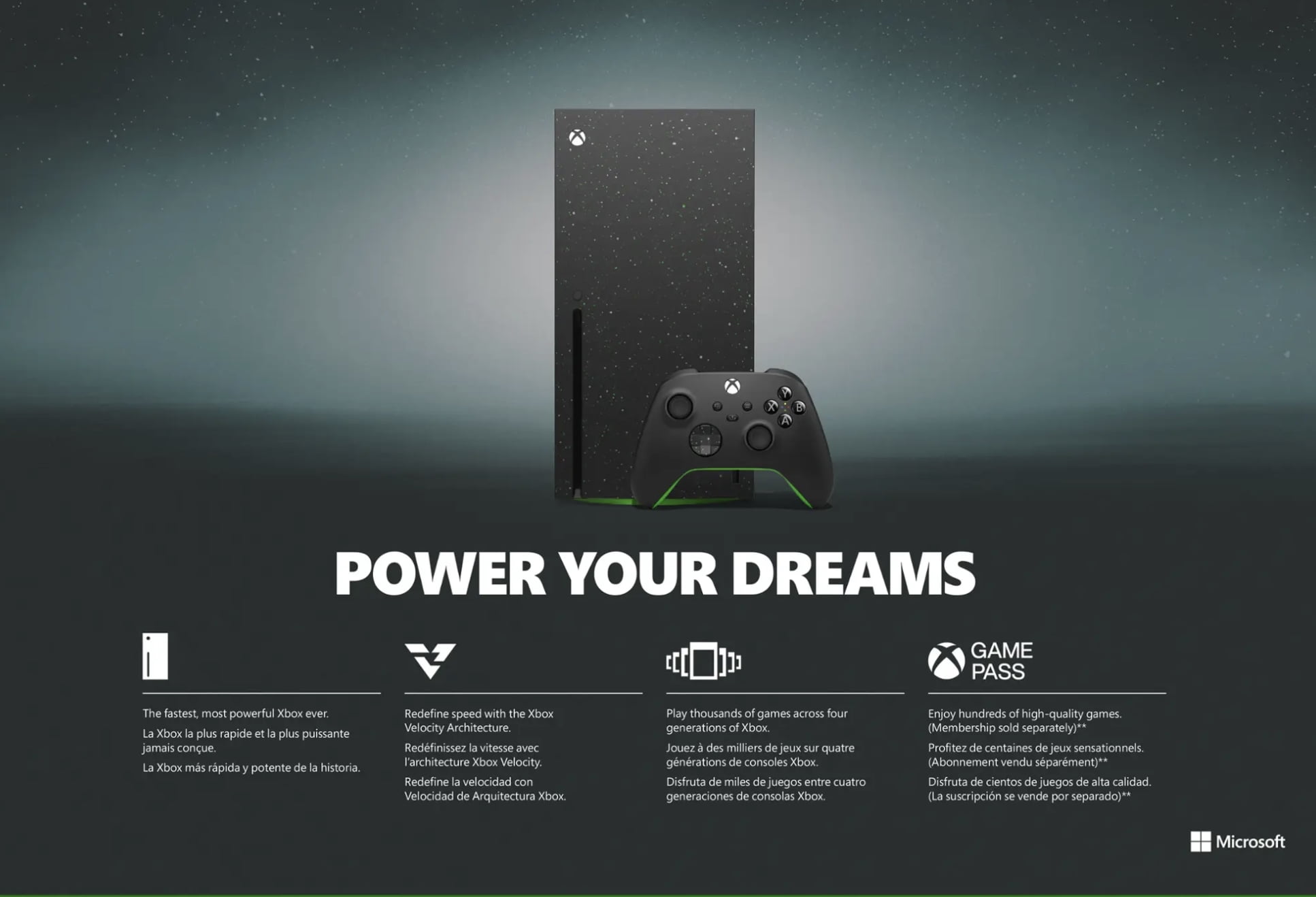 Microsoft Xbox Series X 2TB Video Game Console - Galaxy Black Special Edition