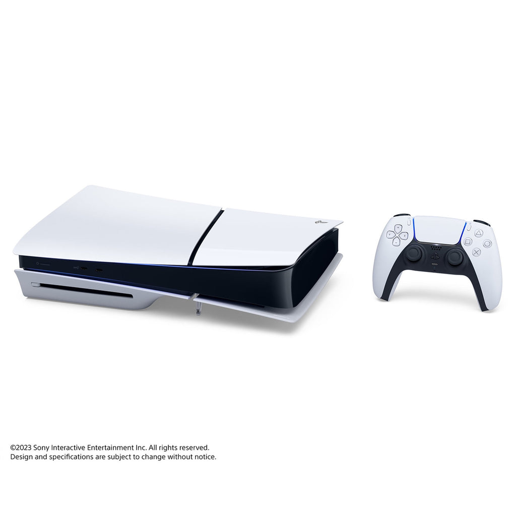 2025 New PlayStation 5 Slim Disc Edition Call of Duty: Black Ops 6 Bundle and Mytrix Controller Charger - White, Slim PS5 1TB PCIe SSD Gaming Console