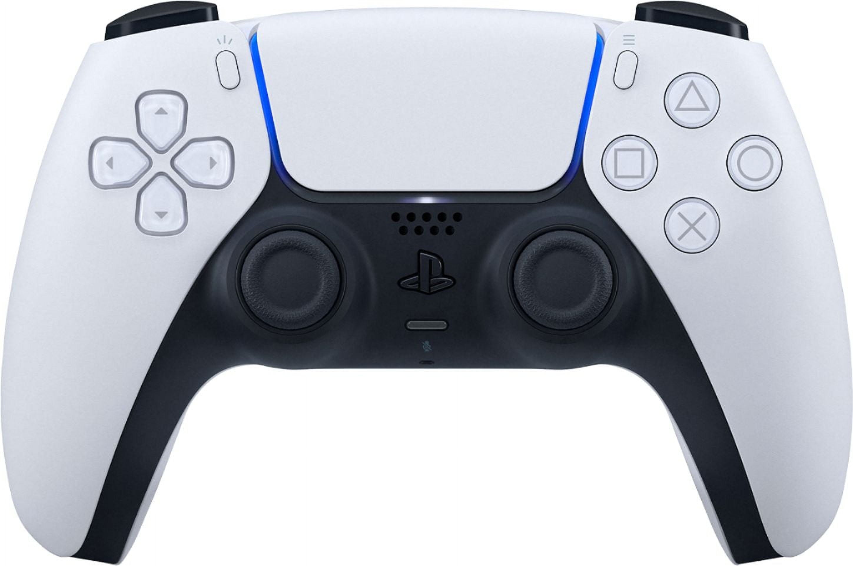 2023 New PlayStation 5 Slim Disc Edition Console, Controller and Mytrix 8K HDMI Ultra High Speed Cable - White, Slim PS5 1TB PCIe SSD Gaming Console