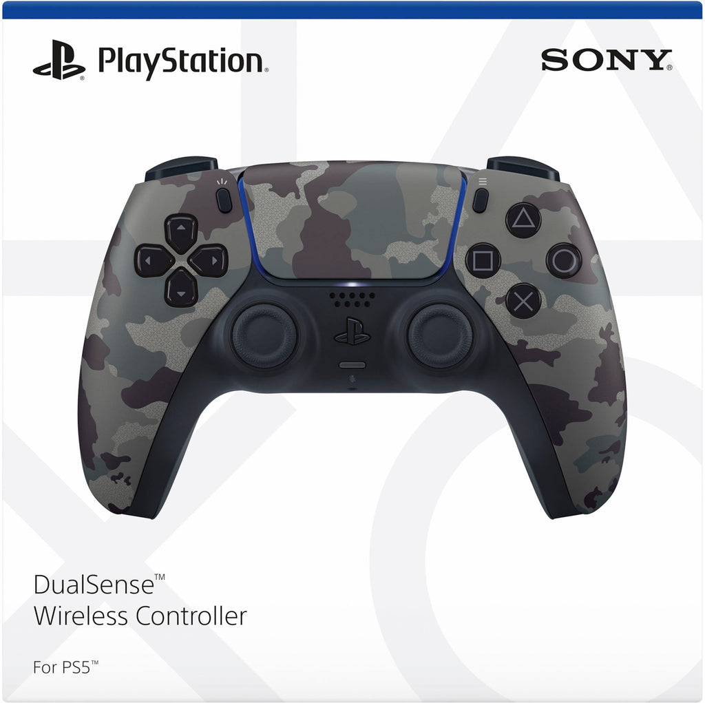 PlayStation 5 Slim Disc Edition 1TB SSD with Two Controllers White and Midnight Black DualSense and Mytrix Dual Controller Charger - Region Free PS5 Gaming Console
