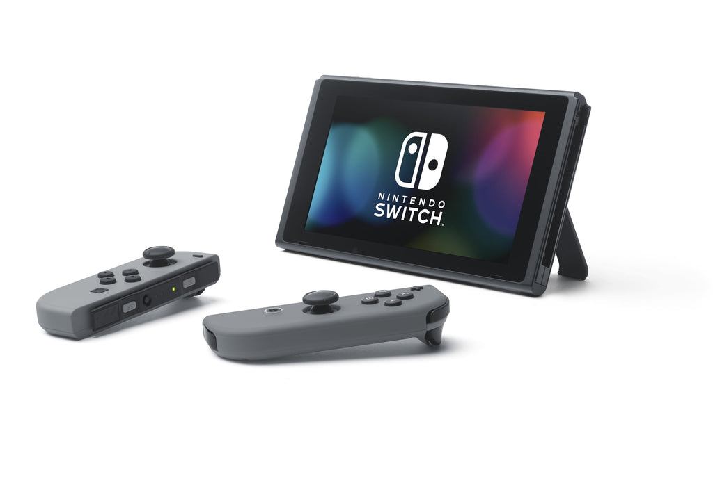 Restored Nintendo Switch Console with Gray Joy-Con (Refurbished)