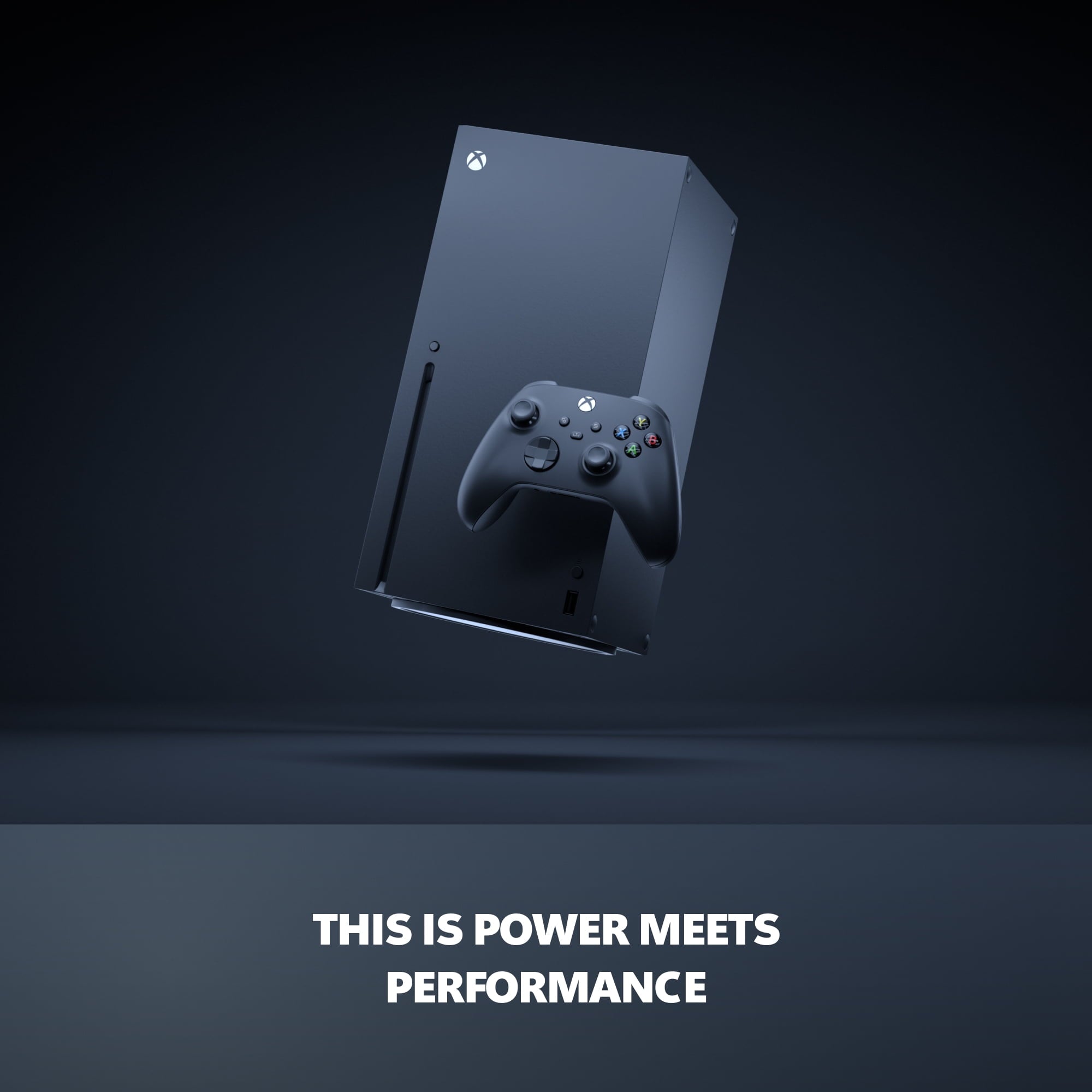 XBOX Series X - Gaming Console - 1TB SSD - Includes XBOX Wireless Controller - 4K Gaming - 120FPS - Carbon Black