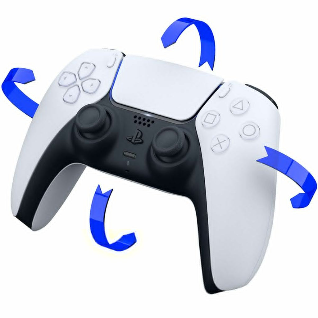 PlayStation 5 Slim Disc Version PS5 Gaming Console, AMD Ryzen Zen 8 Cores CPU 1TB PCIe Gen 4 NVNe SSD with 2 Wireless Controller - Original White - PS5 Disc Slim