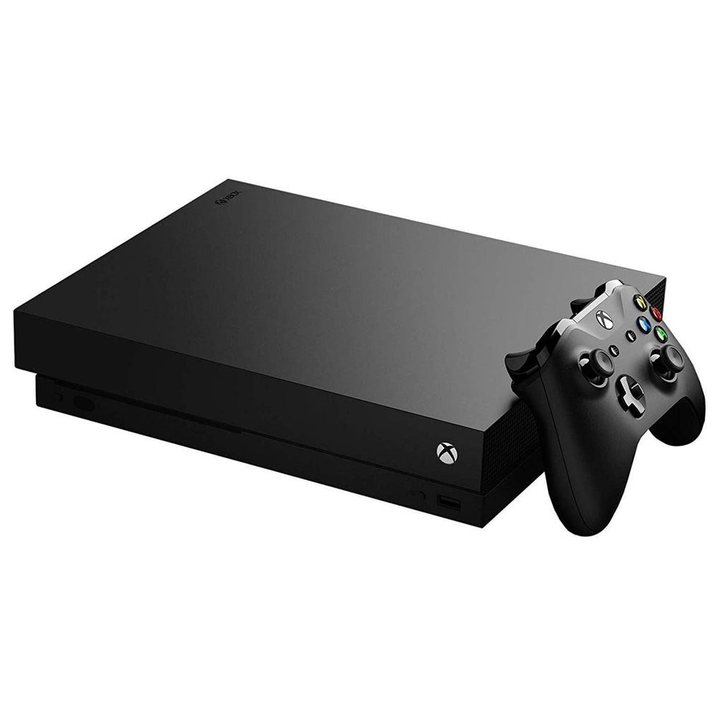 Restored Microsoft Xbox One X 1TB, 4K Ultra HD Gaming Console in Black, FMQ-00042, 889842246971 (Refurbished)