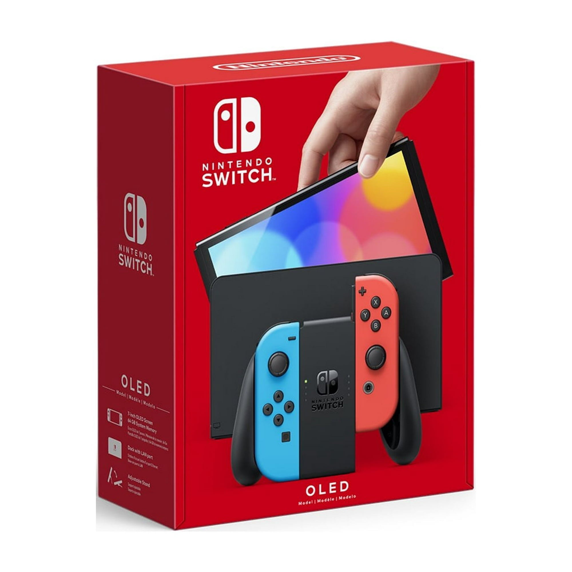 Nintendo Switch OLED 64 GB Console with Joy-Con, White