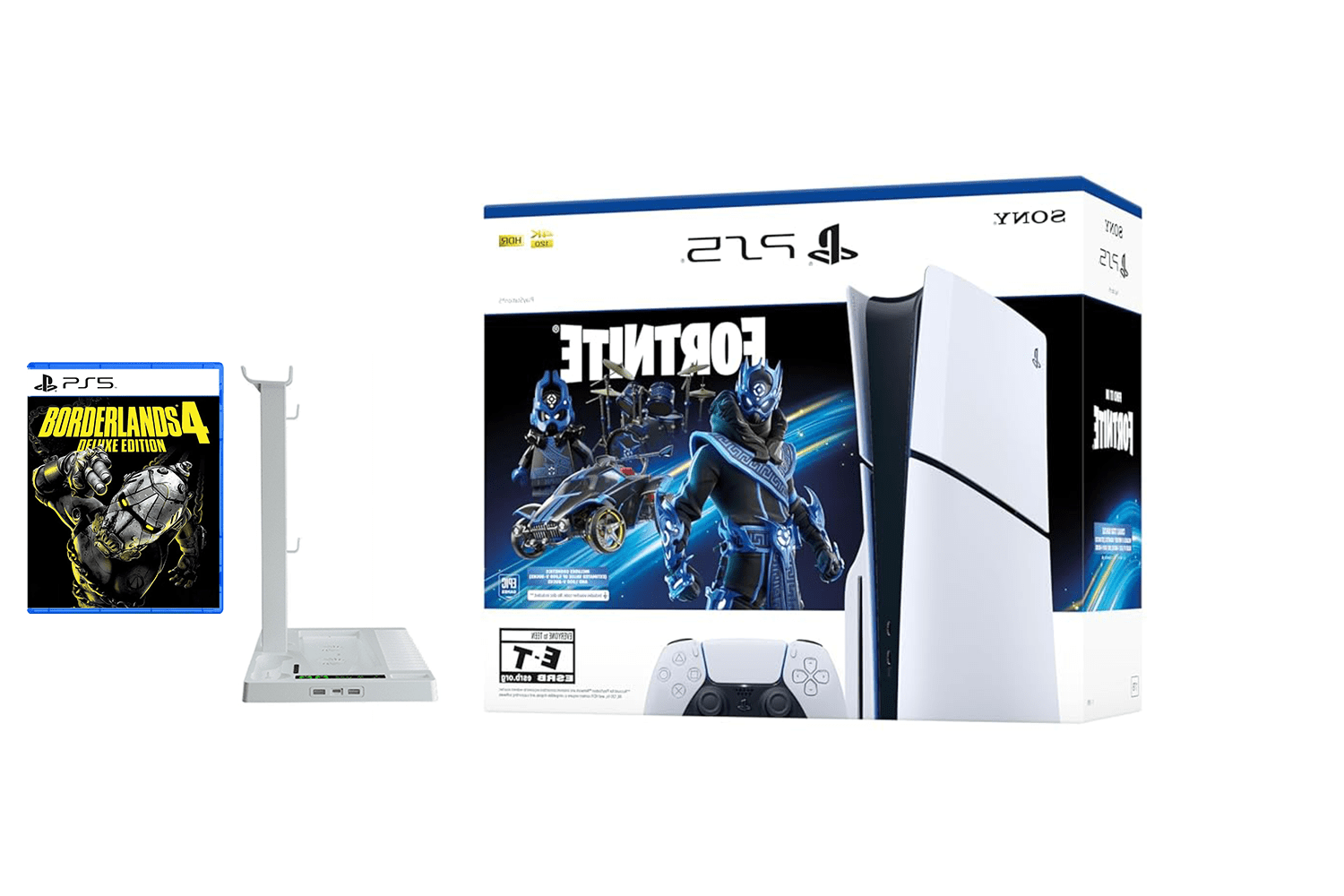 PlayStation _PS5 Console – Fortnite Cobalt Star Bundle (Disc Edition)