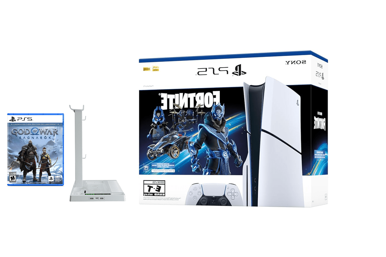 PlayStation _PS5 Console – Fortnite Cobalt Star Bundle (Disc Edition)