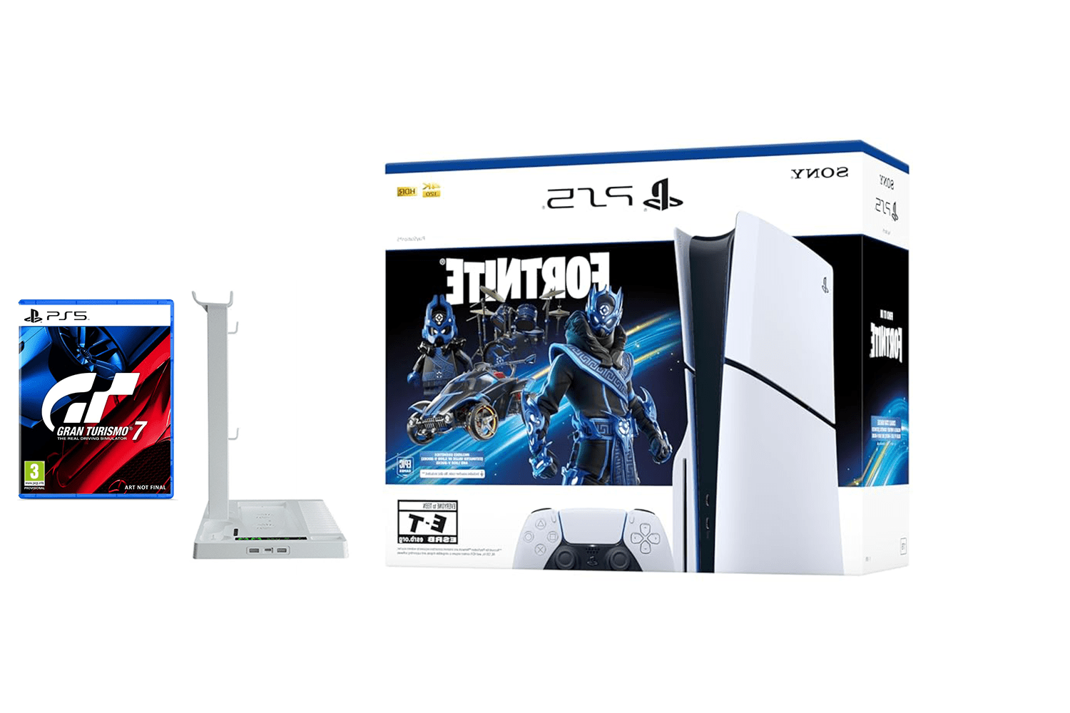 PlayStation _PS5 Console – Fortnite Cobalt Star Bundle (Disc Edition)