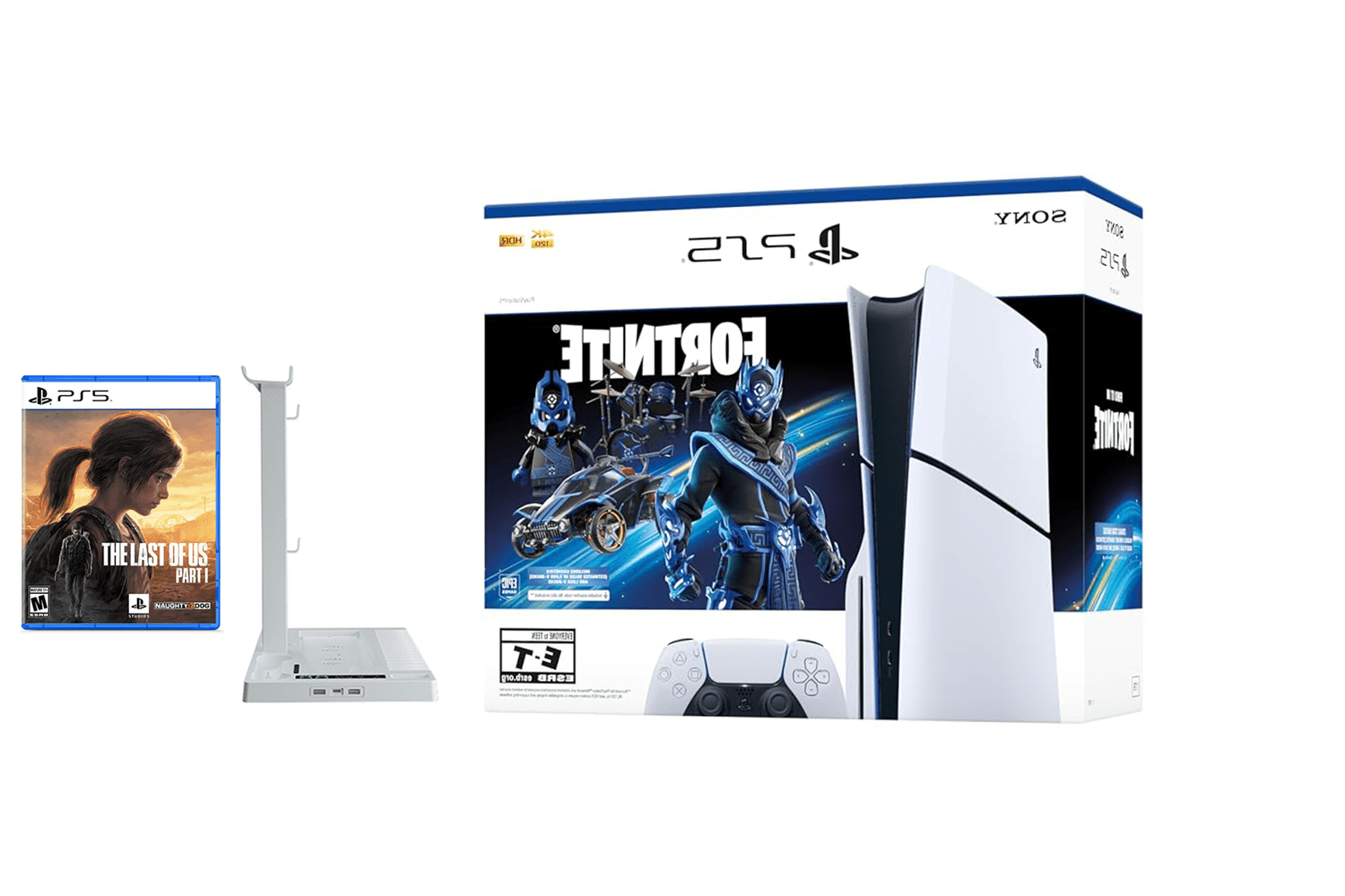PlayStation _PS5 Console – Fortnite Cobalt Star Bundle (Disc Edition)