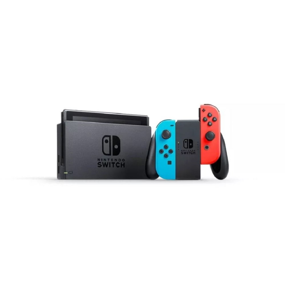 Restored Nintendo Switch™ with Neon Blue and Neon Red Joy‑Con™ (Refurbished)