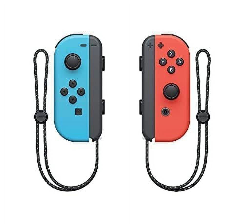 Nintendo Switch OLED Model with Neon Red & Neon Blue Joy-Con Powever Bundle (Japan Spec)