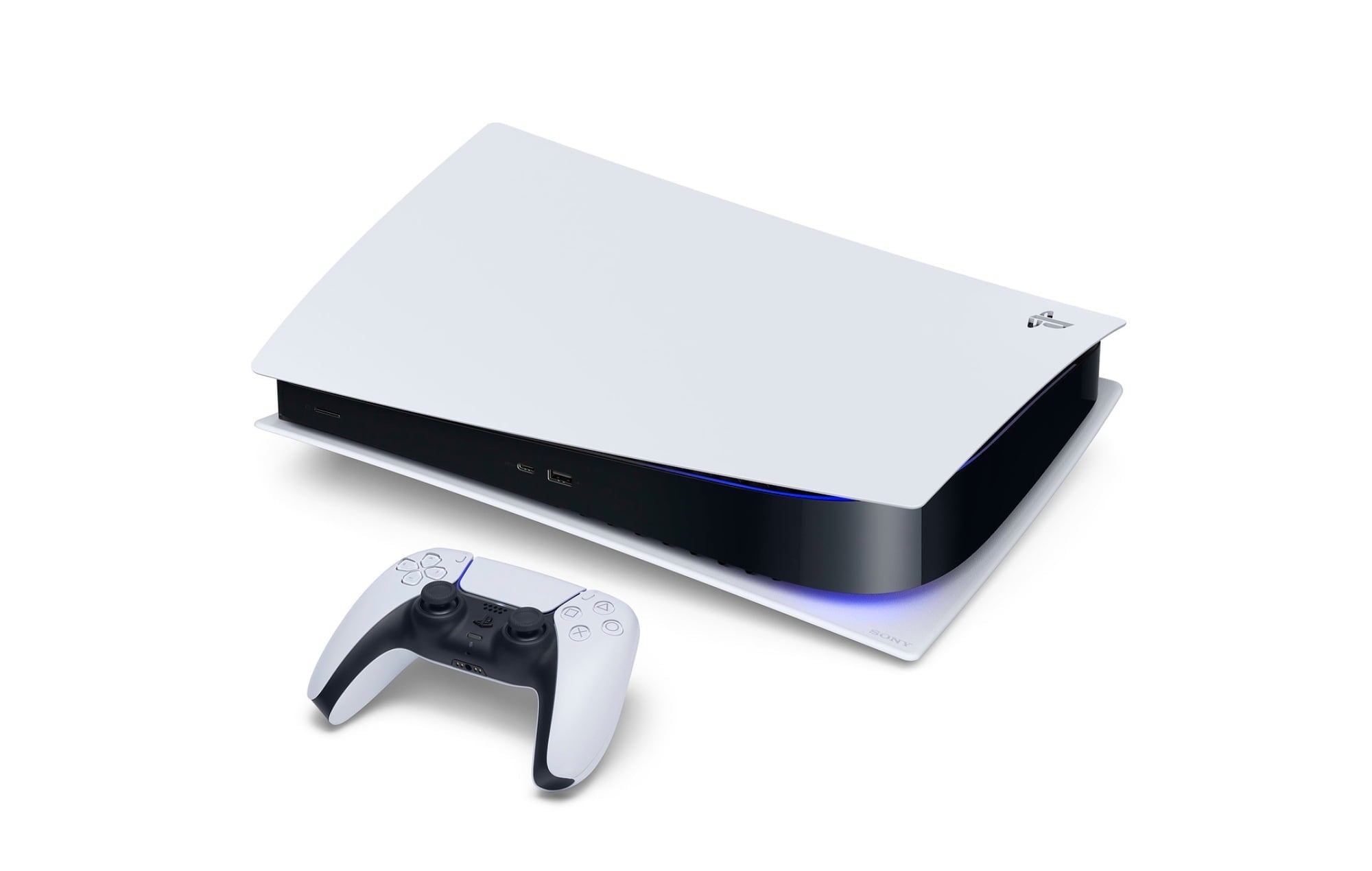 2023 New PlayStation 5 Slim Disc Edition Console, Controller and Mytrix 8K HDMI Ultra High Speed Cable - White, Slim PS5 1TB PCIe SSD Gaming Console