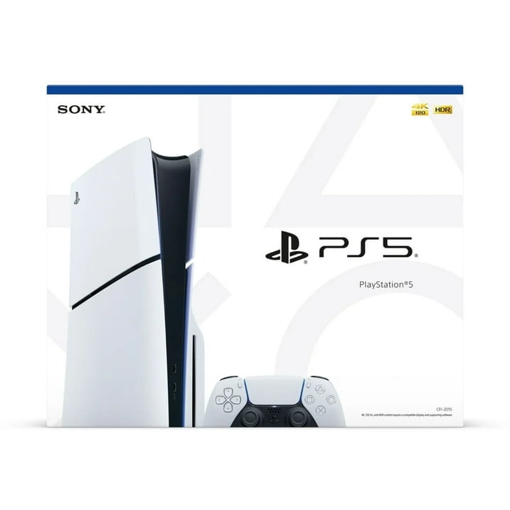 Sony PS_5 Disc Edition Slim Console – Next-Gen 4K Gaming & Blu-ray, 1TB SSD Storage, Compact Design, PlayStation_5 Slim