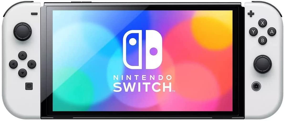 Nintendo Switch - OLED Model Console/64 GB Internal Storage with White Joy-Con