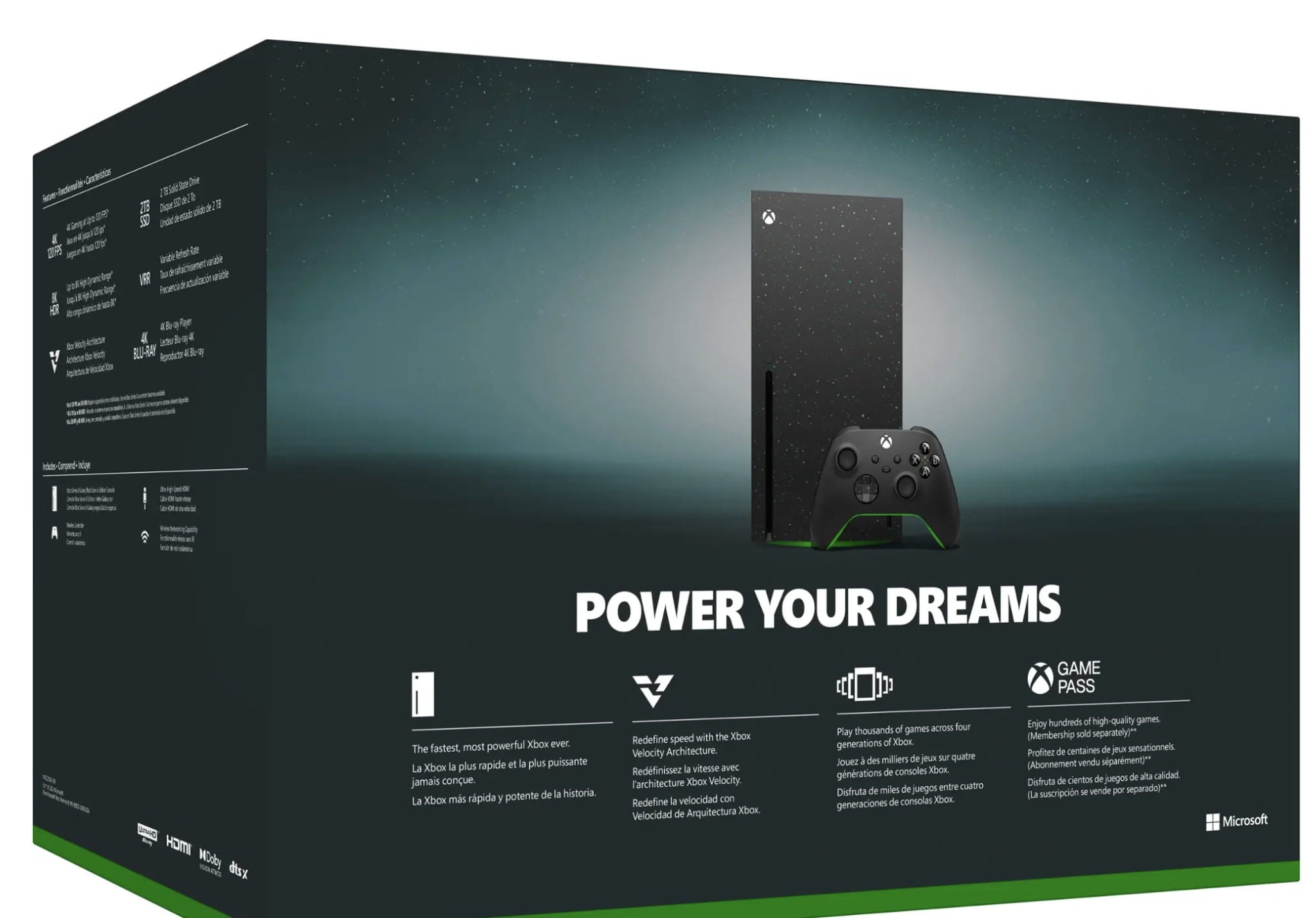 Microsoft Xbox Series X 2TB Video Game Console - Galaxy Black Special Edition