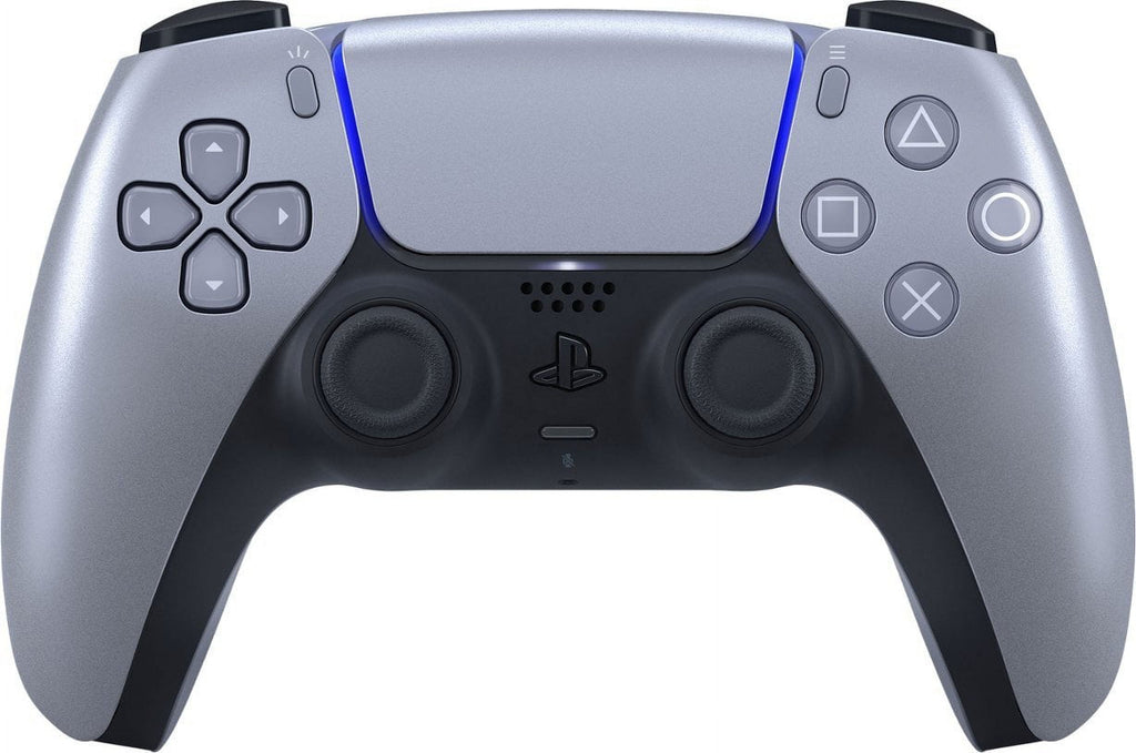 PlayStation 5 Slim Disc 2TB SSD ASTRO BOT Bundle with Two Controllers, White and Cobalt Blue DualSense and Mytrix Dual Controller Charger - PS5 Slim Disc Edition