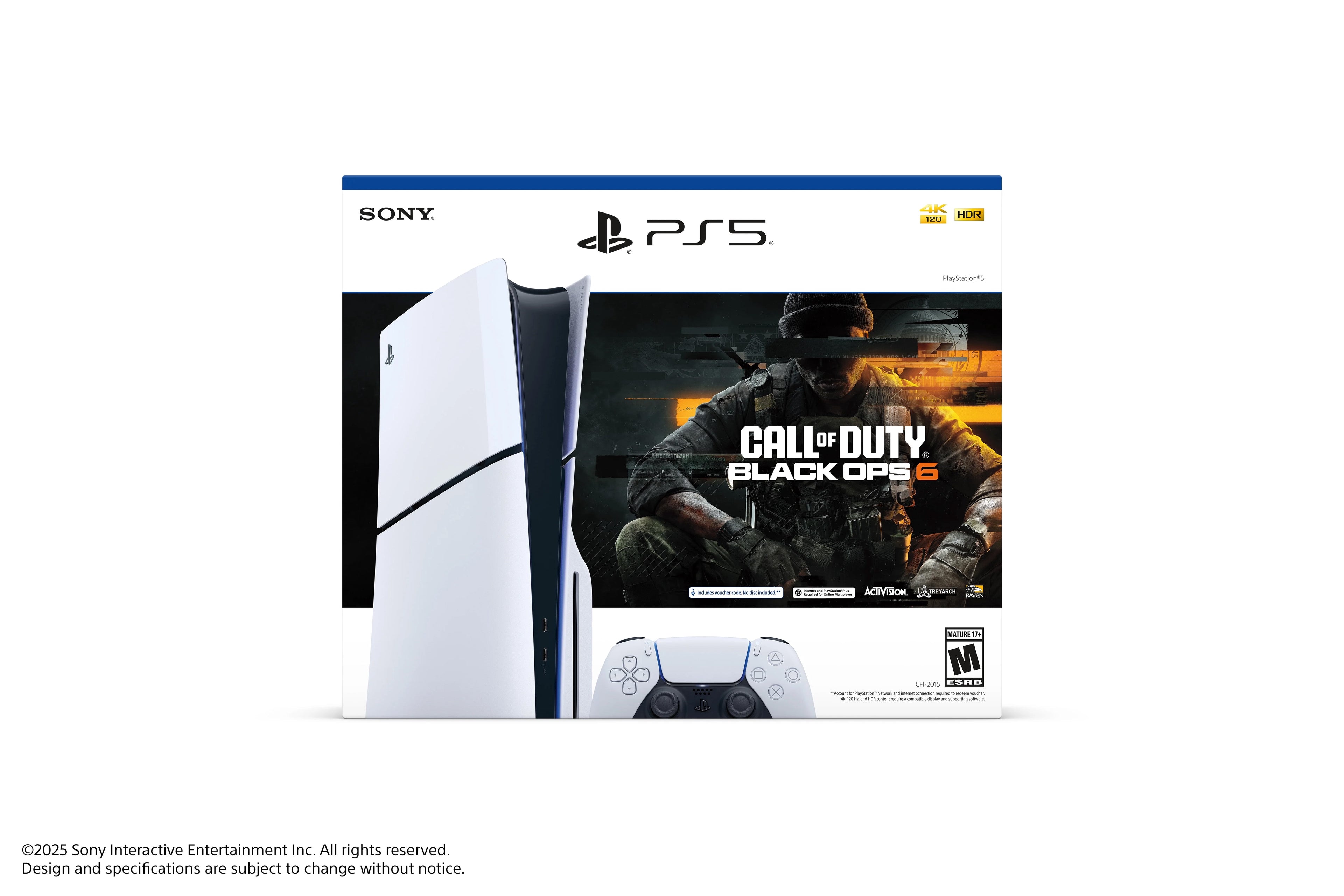 2023 New PlayStation 5 Slim Disc Edition Console, Controller and Mytrix 8K HDMI Ultra High Speed Cable - White, Slim PS5 1TB PCIe SSD Gaming Console