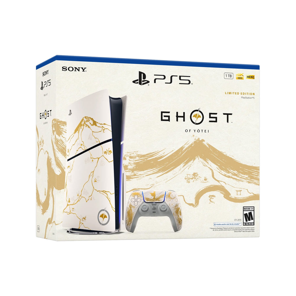 2023 New PlayStation 5 Slim Disc Edition Console, Controller and Mytrix 8K HDMI Ultra High Speed Cable - White, Slim PS5 1TB PCIe SSD Gaming Console