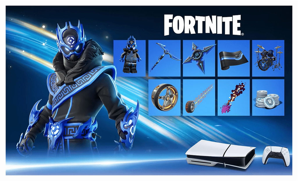 PlayStation _PS5 Console – Fortnite Cobalt Star Bundle (Disc Edition)